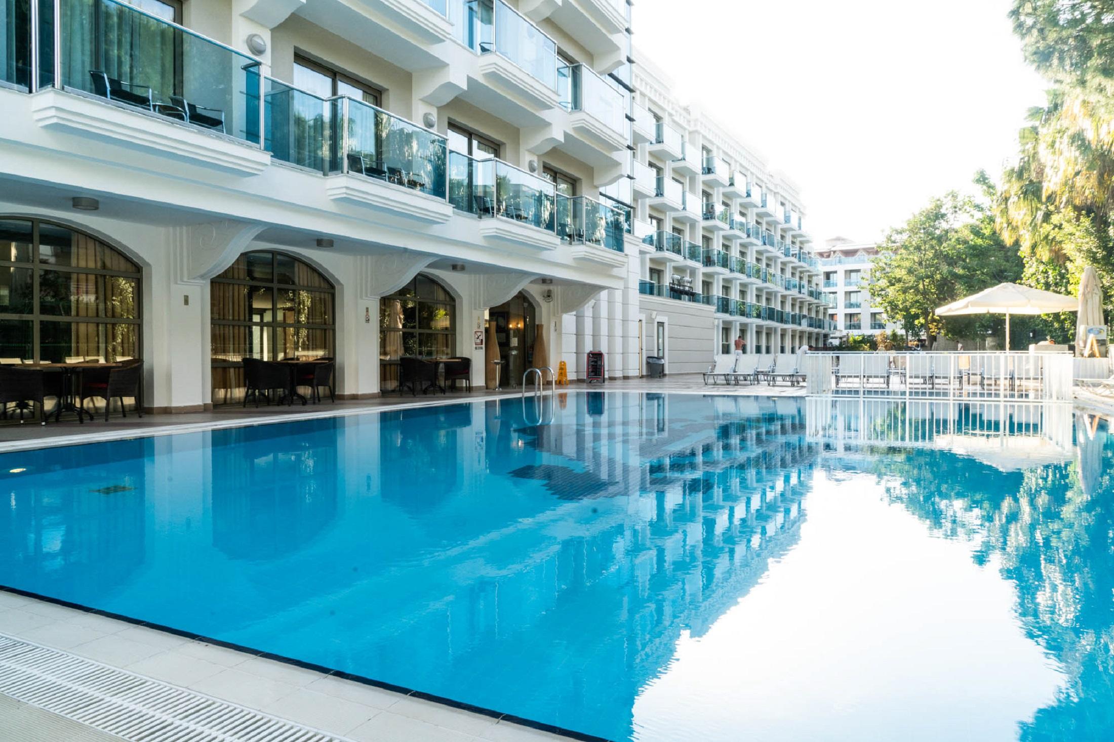 Emre Beach & Emre Hotel 马尔马里斯 外观 照片