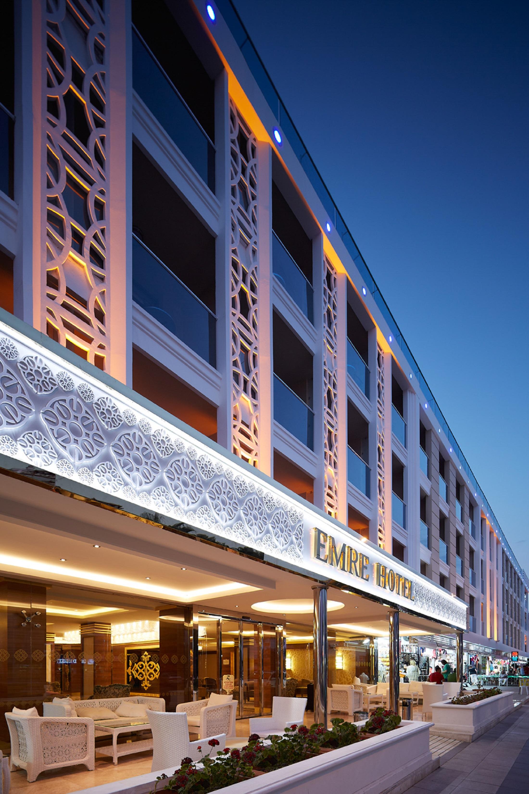 Emre Beach & Emre Hotel 马尔马里斯 外观 照片