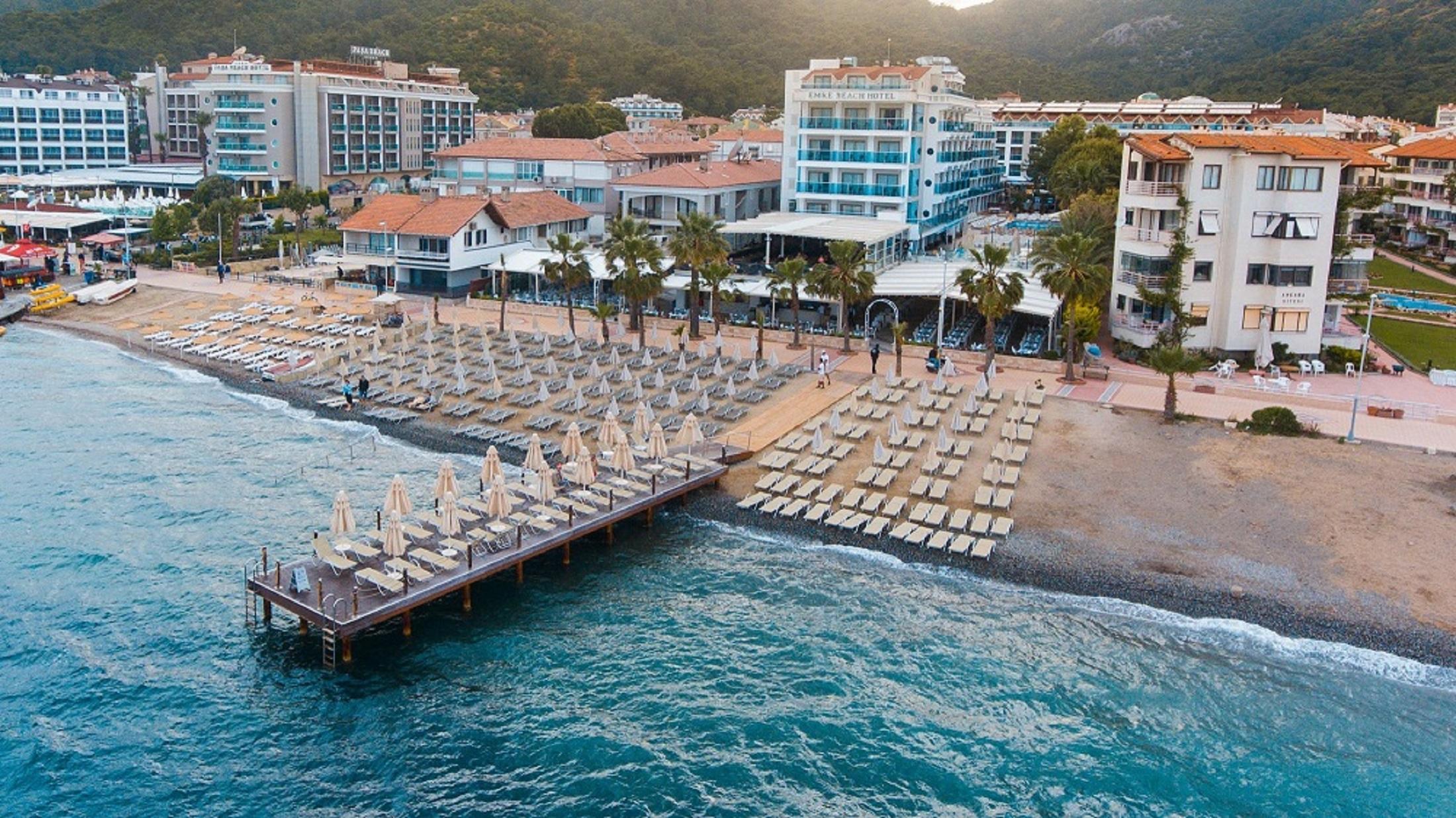 Emre Beach & Emre Hotel 马尔马里斯 外观 照片
