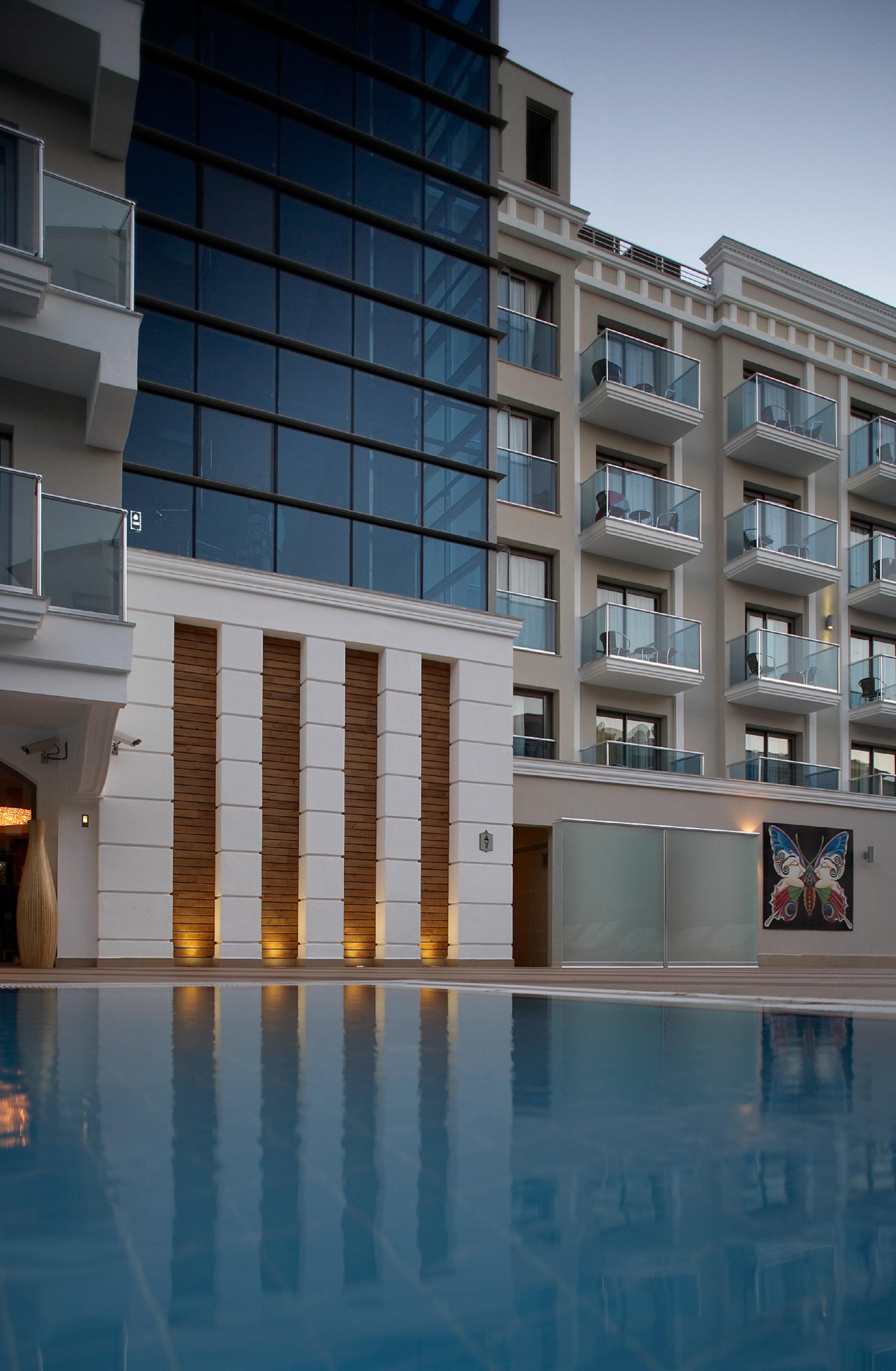 Emre Beach & Emre Hotel 马尔马里斯 外观 照片