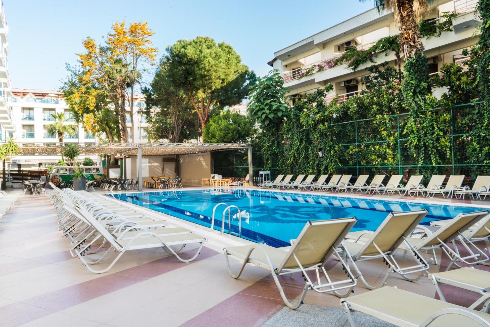 Emre Beach & Emre Hotel 马尔马里斯 外观 照片